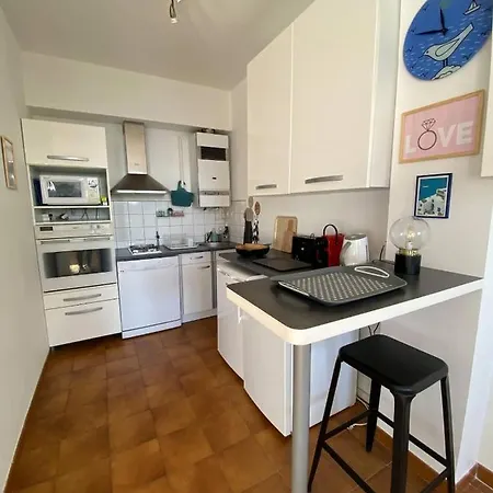 Apartman F2 Cosy Tout Confort, Vue Mer A 100m Des Plages